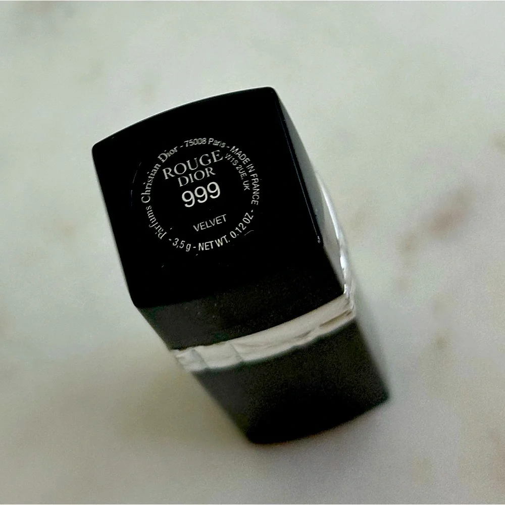 Dior Iconic Rouge 999 Velvet
